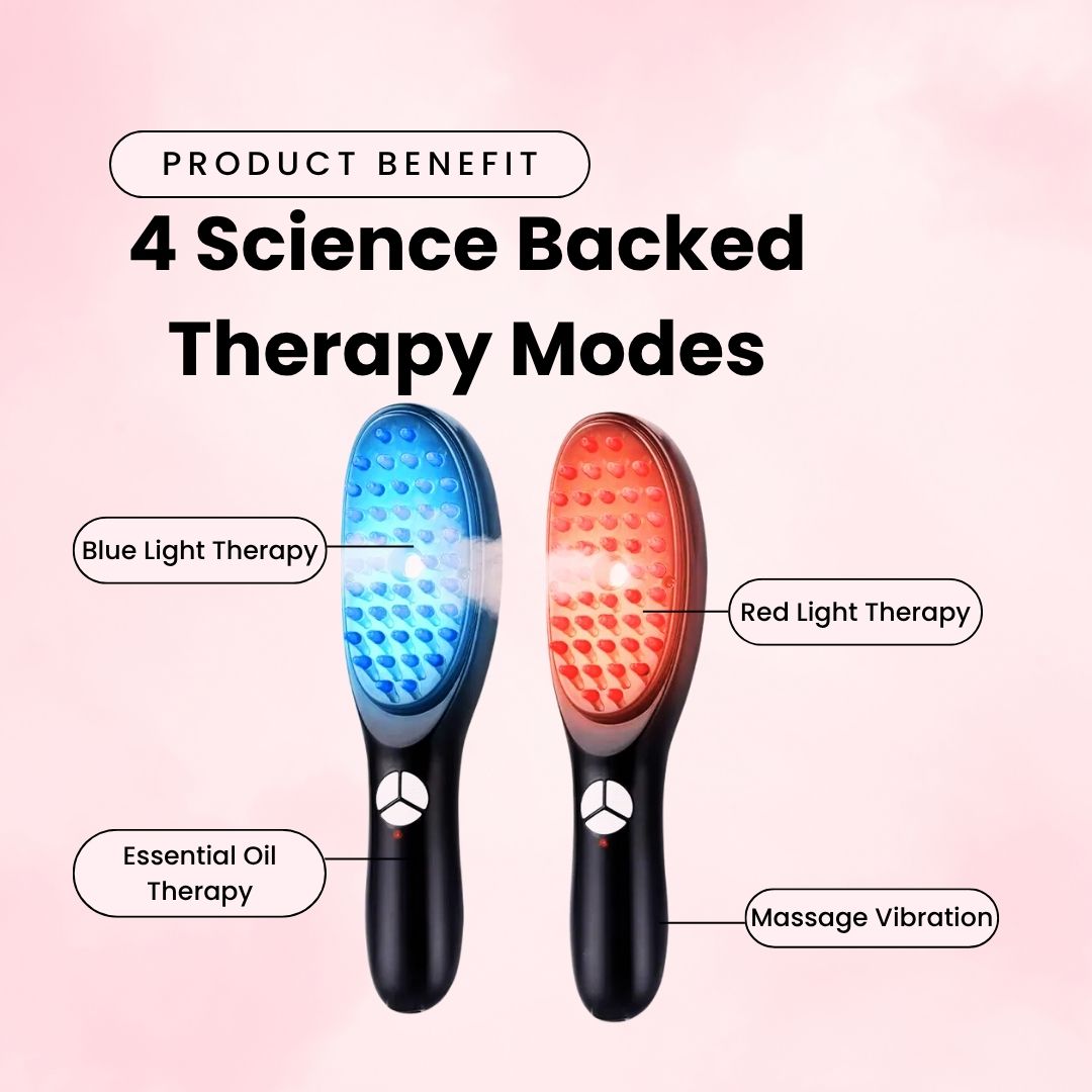 HairRenew™ - LED Light Therapy Brush