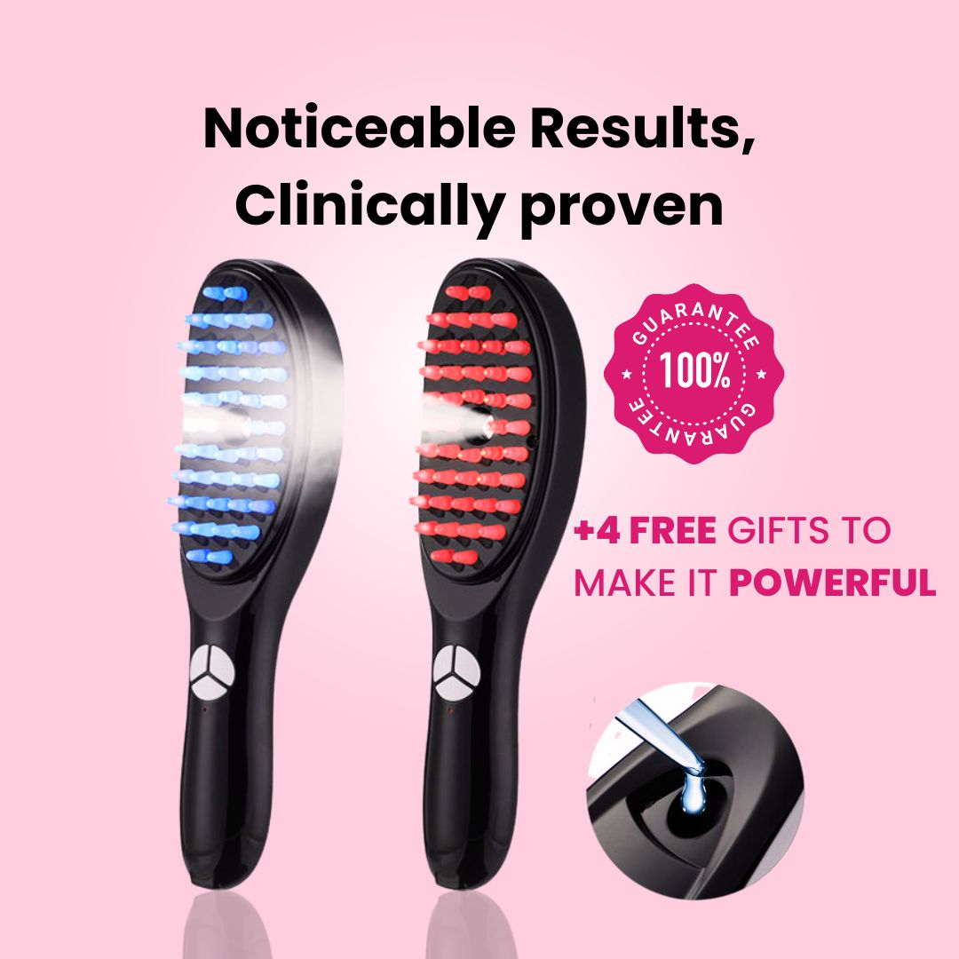 HairRenew™ - LED Light Therapy Brush