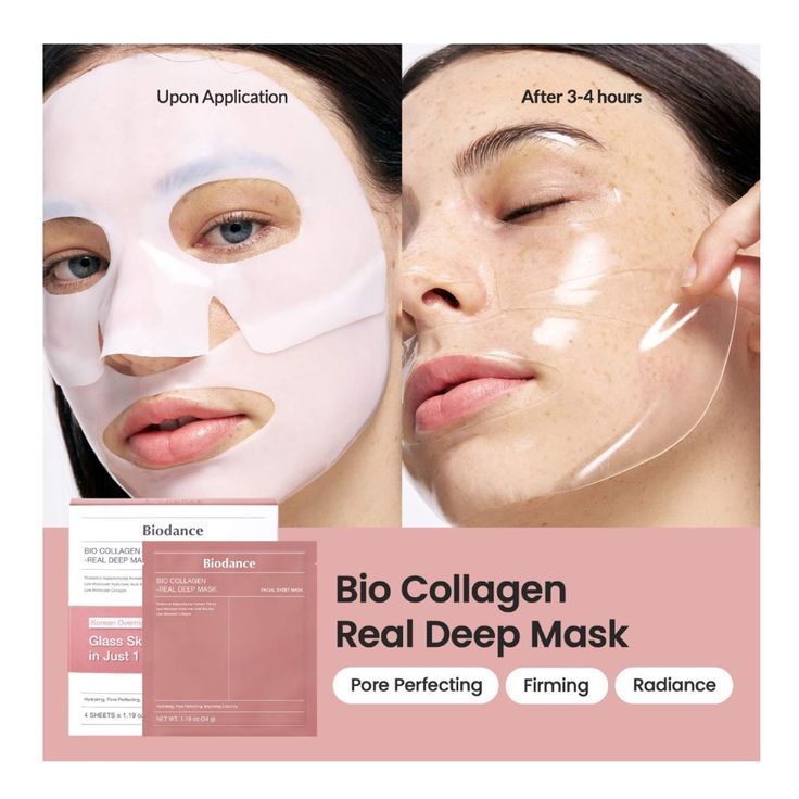 Olivia™ Collagen Mask Glass Skin- 15-Minute Transformation