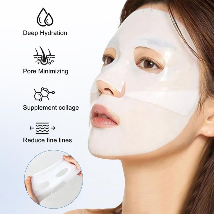 Olivia™ Collagen Mask Glass Skin- 15-Minute Transformation