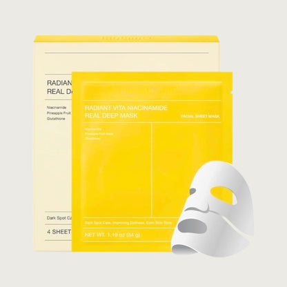 Olivia™ Collagen Face Mask (1 box x 4 Sheets)