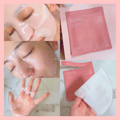 Olivia™ Collagen Face Mask (1 box x 4 Sheets)