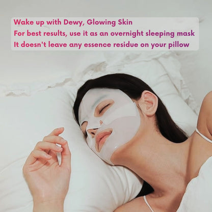 Olivia™ Collagen Face Mask (1 box x 4 Sheets)