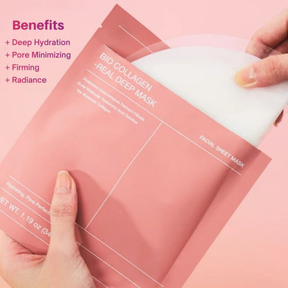 Olivia™ Collagen Face Mask (1 box x 4 Sheets)