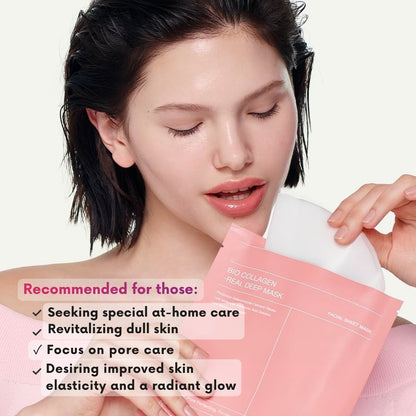 Olivia™ Collagen Face Mask (1 box x 4 Sheets)