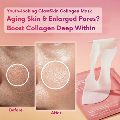 Olivia™ Collagen Face Mask (1 box x 4 Sheets)