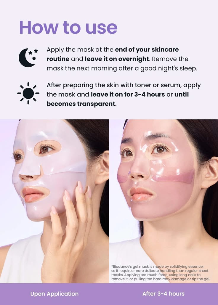 Olivia™ Collagen Mask Glass Skin- 15-Minute Transformation