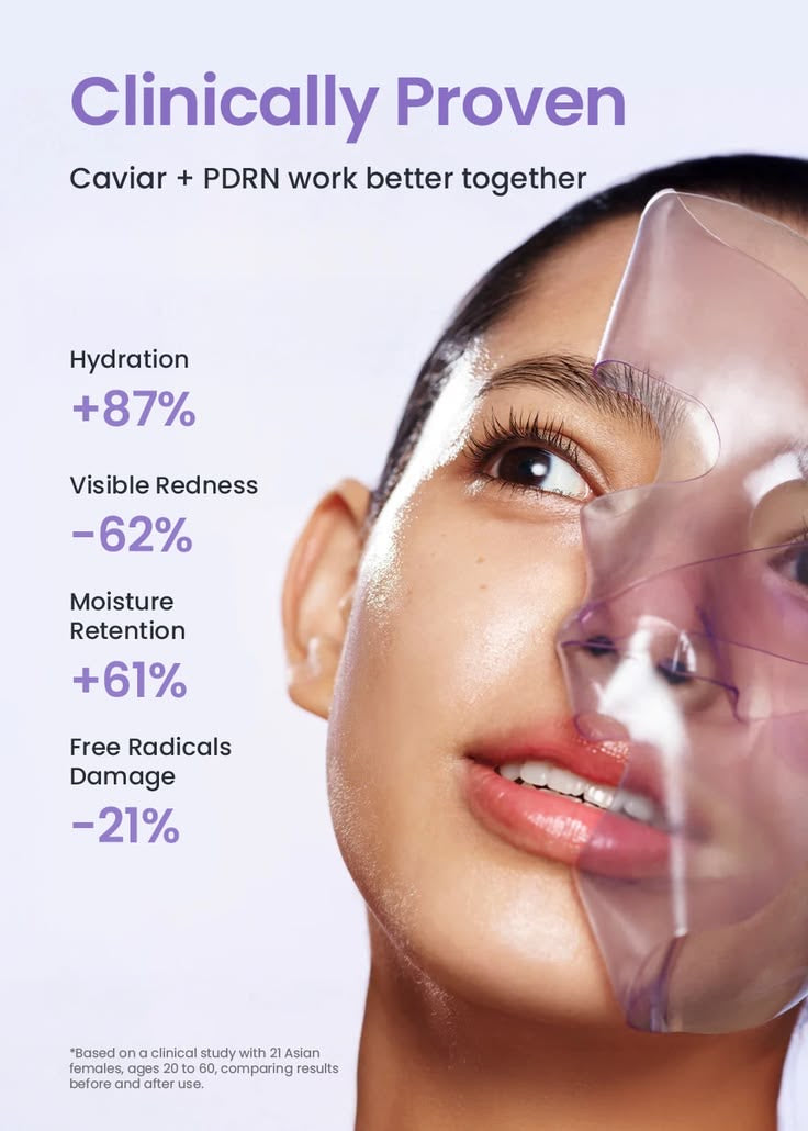 Olivia™ Collagen Mask Glass Skin- 15-Minute Transformation