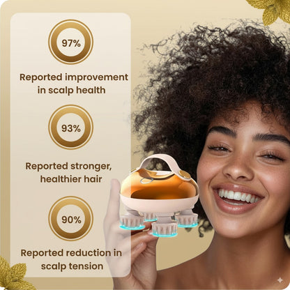 Goldo™ – Scalp & Hair Growth Massager Electric