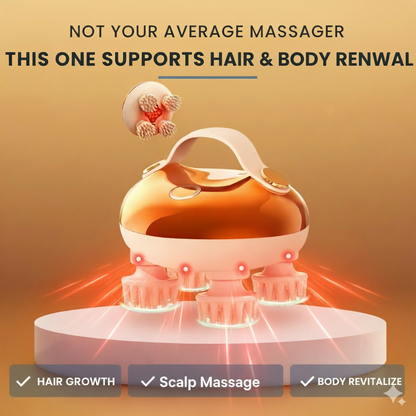 Goldo™ – Scalp & Hair Growth Massager Electric