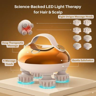 Goldo™ – Scalp & Hair Growth Massager Electric