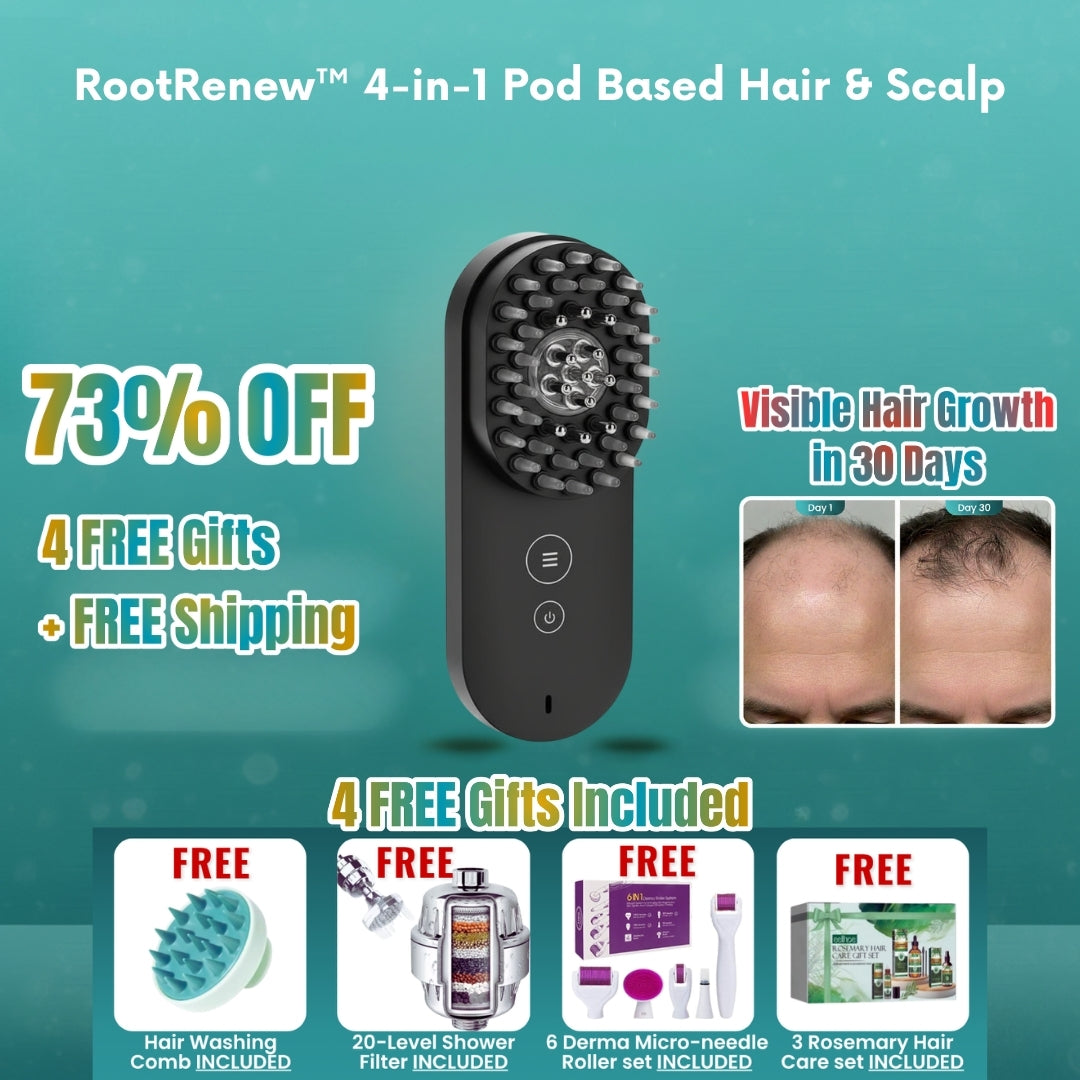 RootRenew™ - The 4-in-1 Pod Based Hair & Scalp