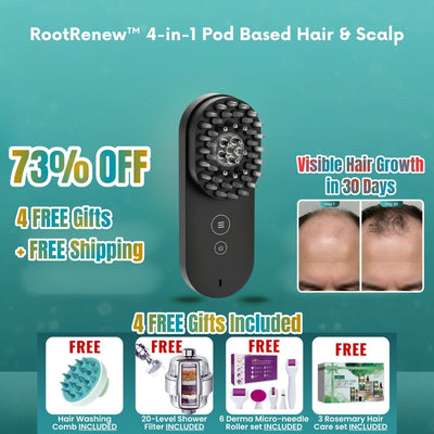 RootRenew™ - The 4-in-1 Pod Based Hair & Scalp