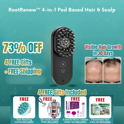 RootRenew™ - The 4-in-1 Pod Based Hair & Scalp