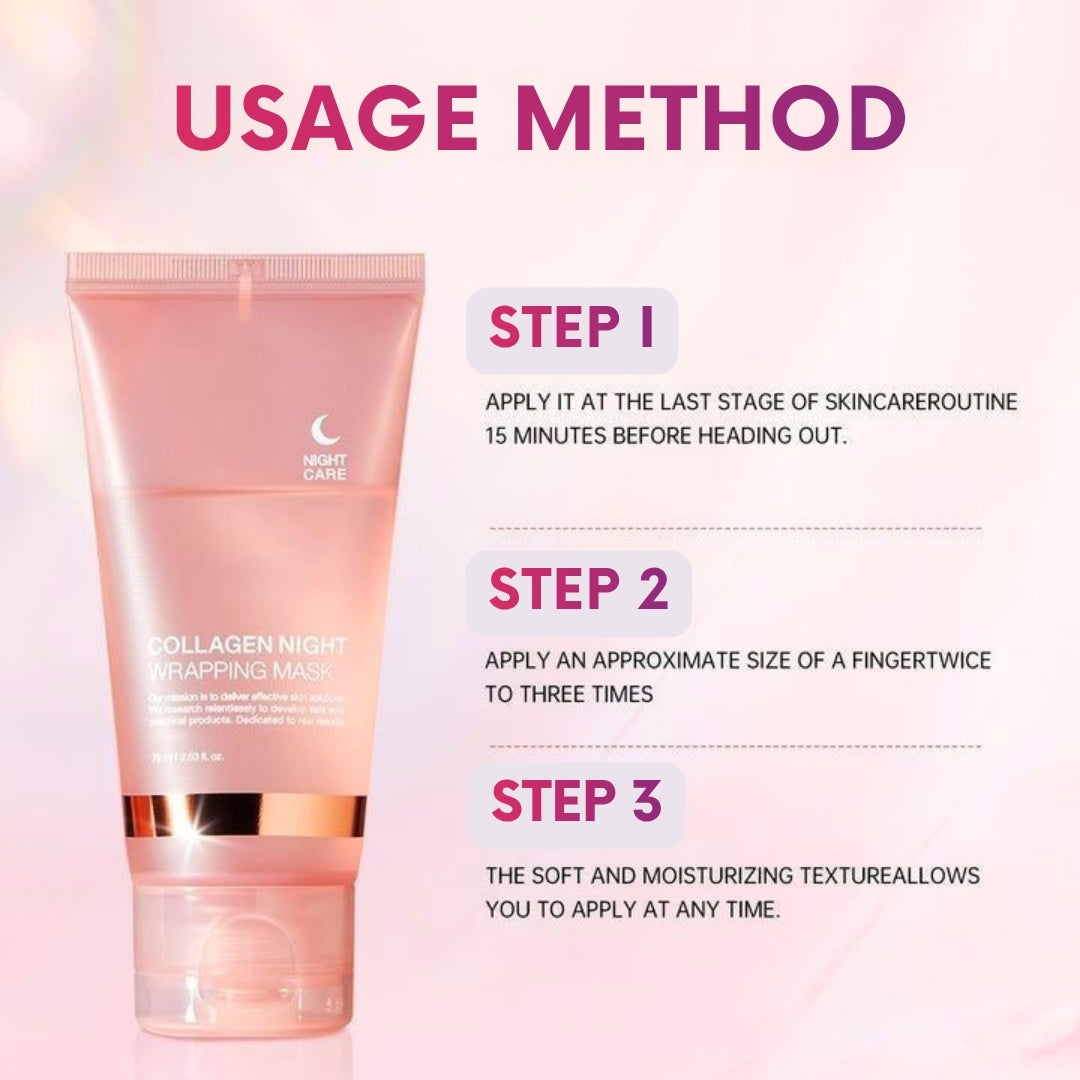 Olivia™ Collagen Night Wrapping Mask