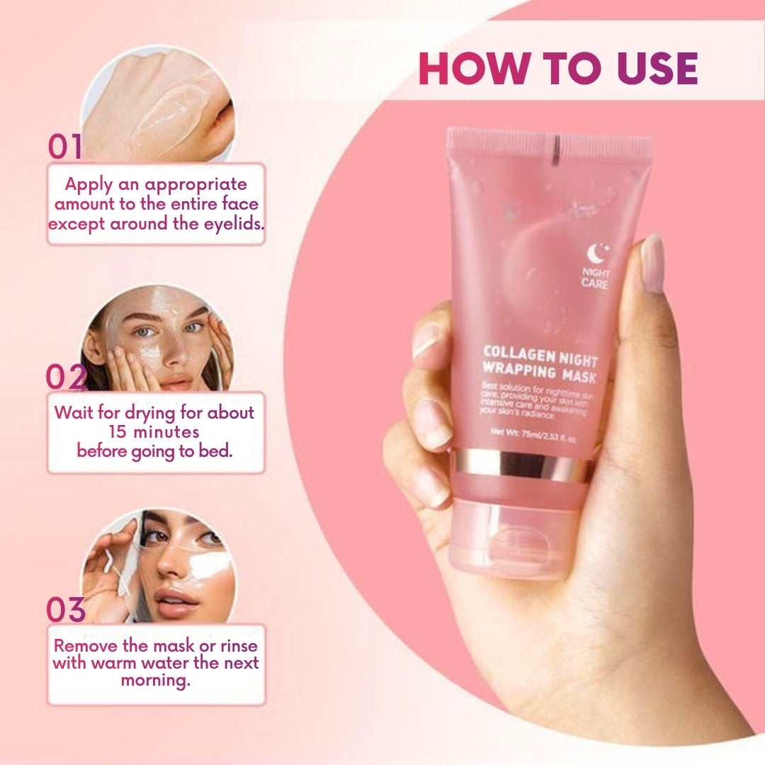 Olivia™ Collagen Night Wrapping Mask