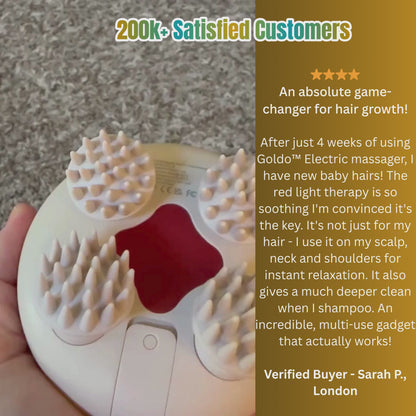 Goldo™ – Scalp & Hair Growth Massager Electric